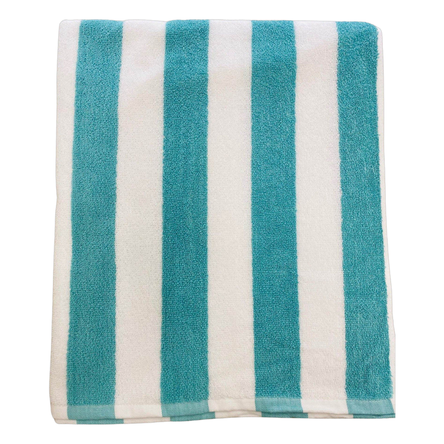 BEACHTOWEL.Teal:30 inch x 60 inch.TCP